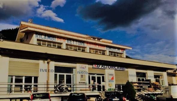 La sede D'Alto Ricambi a Sala Consilina